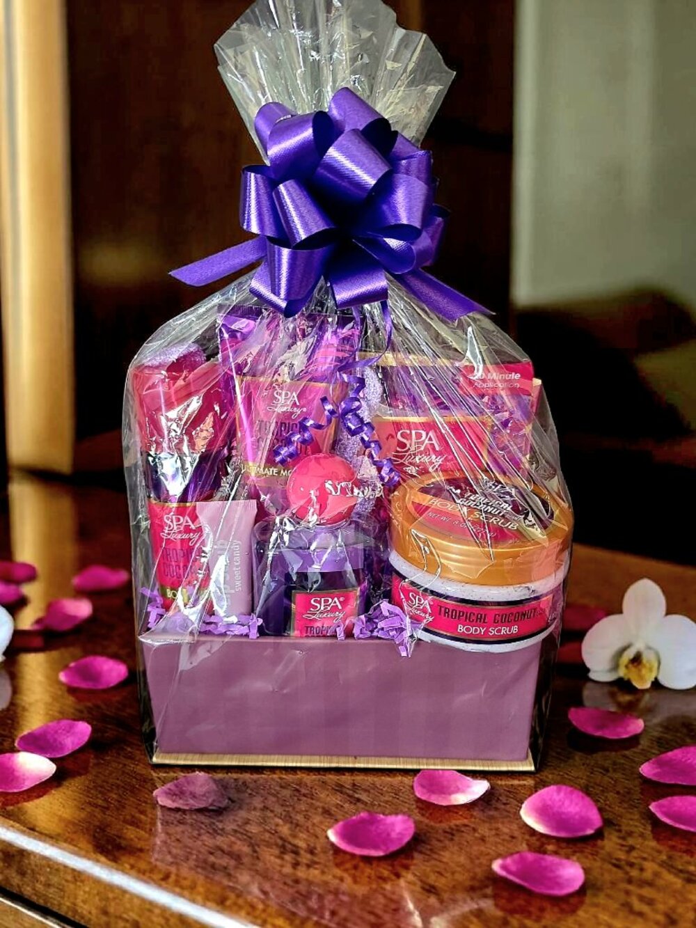 Tropical Coconut 7pc Gift Set
